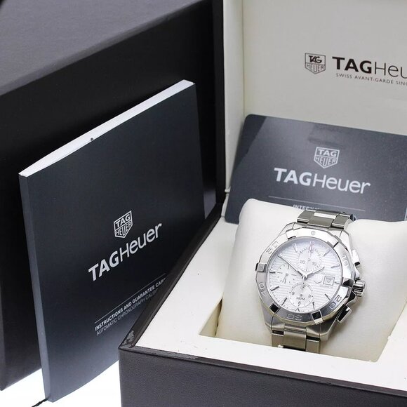 TAG HEUER Aquaracer CAY2111.BA0927 Chronograph Automatic Men's Watch_872950 - Picture 1 of 7